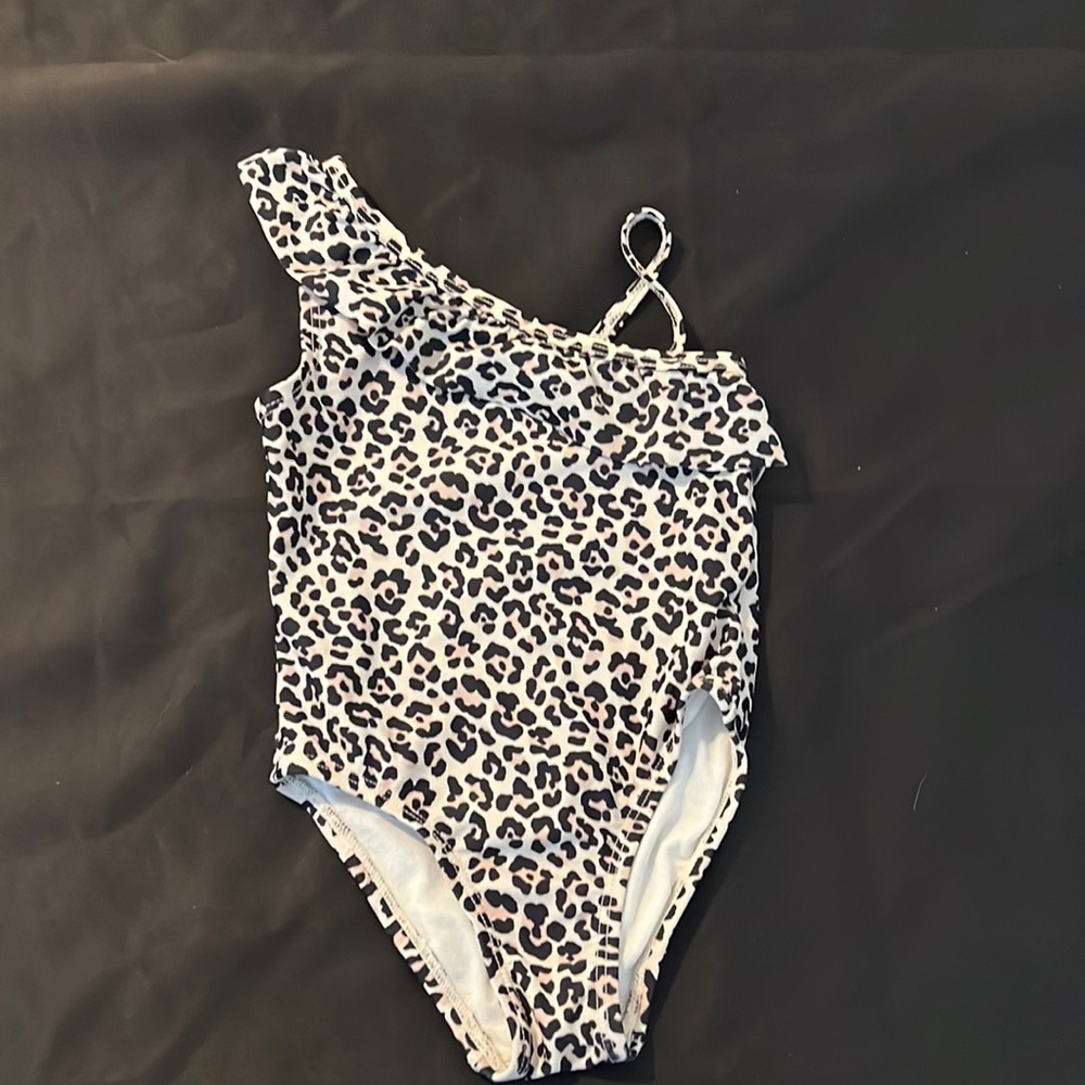 2T leopard one piece
